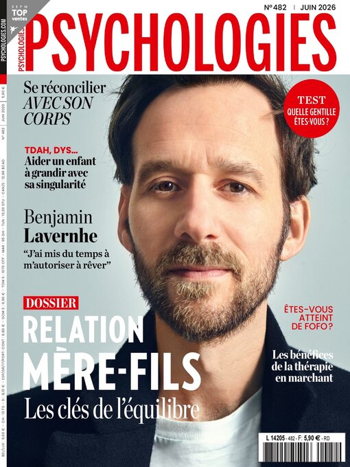 Cover image for Psychologies Magazine France